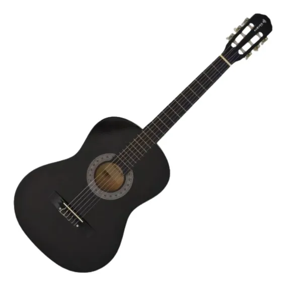 Violão Acústico Clássico 6 Cordas Nylon Cor Preto Foto 1