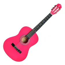 Violão Acústico Clássico 6 Cordas Pink Aubvo616b Auburn Cor Rosa Foto mini 1