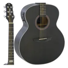 Violão acústico Strinberg Black SJ200 para destros tobacco fosco Foto mini 3