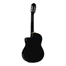 Violão acústico Vogga VCE300 black Foto mini 4
