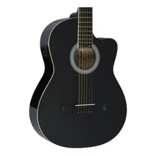 Violão acústico Vogga VCE300 black Foto mini  3
