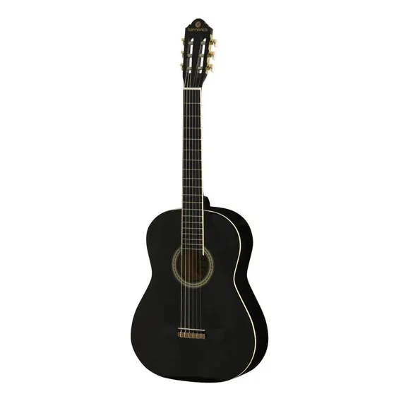 Violão Clássico Harmonics GNA111 Acústico Clássico Para Destros Preta Foto 1