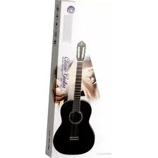 Violão Clássico Harmonics GNA111 Acústico Clássico Para Destros Preta Foto mini 3