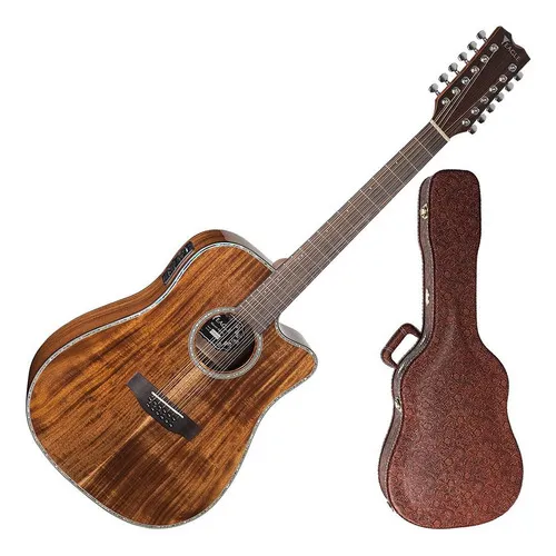 Violão eagle Folk Dreadnought 12 Cordas Eletroacústico Emd430 Ce12 Foto 1