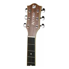 Violão Elétrico Accord Afk-255 Folk Afinador + Capa Foto mini 3