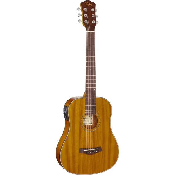 Violão Eletroacústico Hofma Folk Baby Hbb34 Fosco Cor Hbb34m - Mogno Foto 1