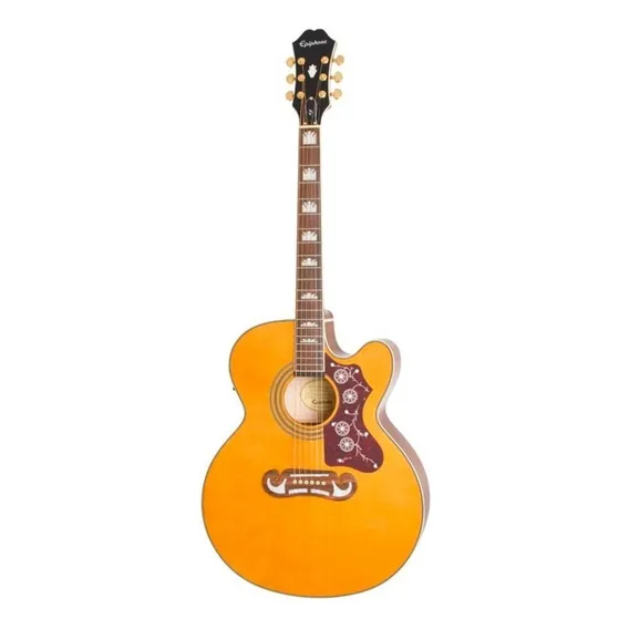 Violão EpiPhone Ej 200 Ce Gold Natural Cor Marrom Foto 1