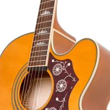 Violão EpiPhone Ej 200 Ce Gold Natural Cor Marrom Foto mini  3
