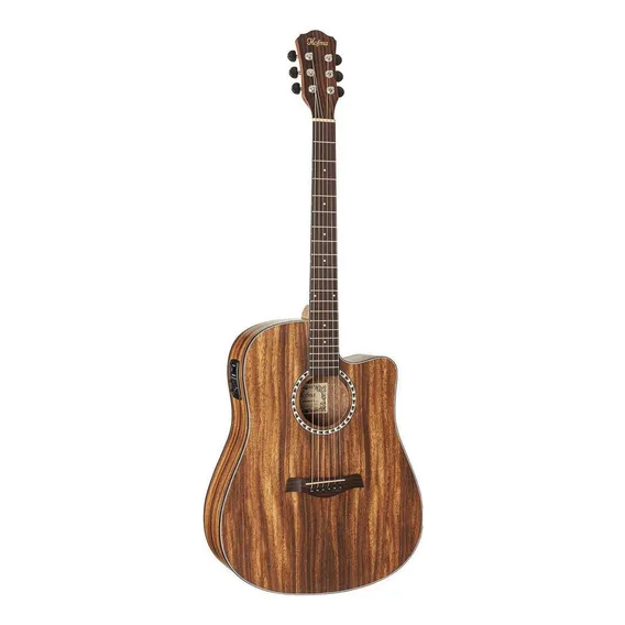 Violão Hofma Hmf280 Elétrico Folk Satin Natural Foto 1