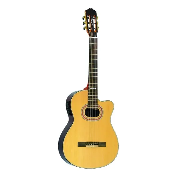 Violão Nylon Clássico Elétrico Strinberg Sc35c Natural Orientação Da Mão Destro Foto 1