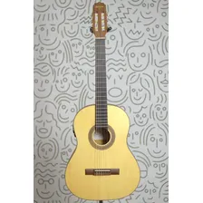 Violão Rozini Rx210 Studio Clássico Nylon Elétrico Cor Natural Foto mini 2