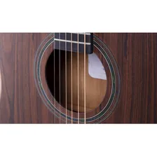 Violão Rozini Rx315 Folk Cutaway Canhoto Preto Fosco Cor Natural Foto mini 2
