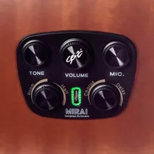 Violão Seizi Supreme Ryu Mirai Elétrico Cutaway Koa Foto mini 3
