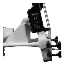 Violoncelo Cello 4/4 Elétrico Mycello Branco 4 Cordas Foto mini 3