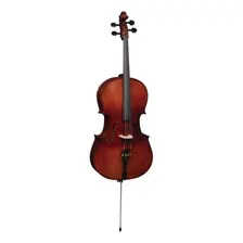 Violoncelo Eagle Ce 300 4/4 Envelhecido Cello + Capa + Breu Foto  mini 1