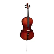 Violoncelo Eagle Ce300 Envelhecido 4/4 Tampo Maciço Cello Foto mini 2