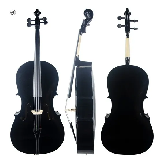 Violoncelo Tarttan Série 100 Preto 4/4 Foto 1