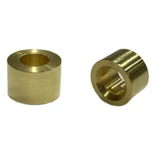 Virola de metal e sola de couro e giz Master para sinuca cor vermelho Foto mini 2