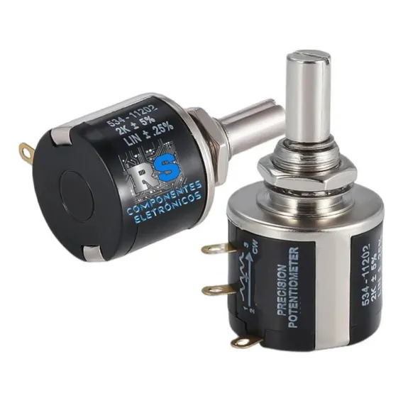 Vishay Spectrol 10K 534 potenciometro multivoltas de 2W Foto 1