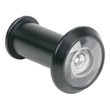Visor Para Porta Olho Mágico Preto Para Portas De 35 A 52mm Espessura Foto  mini 1