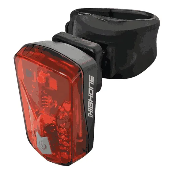 Vista Light Traseiro 3 Funções 5 Lm Usb Vermelho High One Foto 1