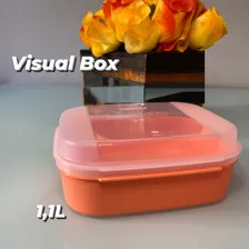 Visual Box Pequeno 1,1 Litro Tupperware Multiuso Armazenar Foto mini 3
