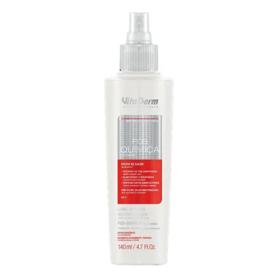 Vita Derm Pós Quimica Com Proteção Da Cor Leave-in - 140ml Foto 1