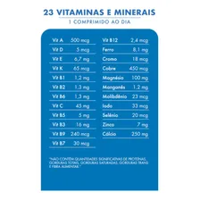 Vita Supraz Homem Com 60 Comprimidos Vitaminas Minerais Sabor Without flavor Foto mini 4