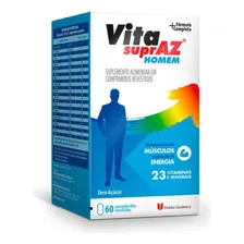Vita Supraz Homem Com 60 Comprimidos Vitaminas Minerais Sabor Without flavor Foto mini 3