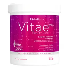 Vitae Beauty Drink Colágeno Verisol 270g (frutas Vermelhas Foto mini 1