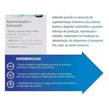 Vitagold 1 Litro Suplemento Vitamínico Cavalo Boi Vaca Porco Foto mini 4