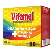 Vitamel Suplemento Vitamínico E Mineral 60 Cáps Foto  mini 1