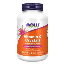 Vitamin C Crystals 227g - Now Sports Sabor Natural Foto mini 1