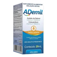 Vitamina Ademil 20ml - Vitamina A, Vitamina D Foto mini 4