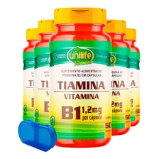 Vitamina B1 Tiamina 500mg Unilife 60 Cápsulas 5un Foto mini 1