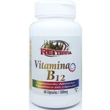 Vitamina B12 60 Cápsulas 500mg Foto mini 1