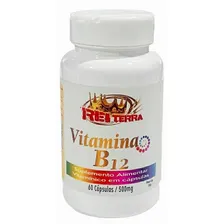 Vitamina B12 60 Cápsulas 500mg Foto mini 2