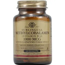 Vitamina B12 Metilcobalamina Sublingual 1000mcg 60caps Foto mini 3