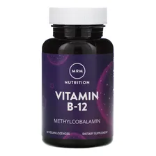Vitamina B12 Vegana 2000mcg 60 Tabletes Metilcobalamina Foto mini 1