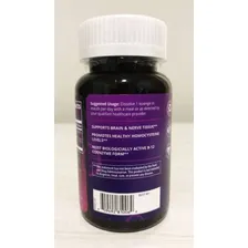 Vitamina B12 Vegana 2000mcg 60 Tabletes Metilcobalamina Foto mini 2