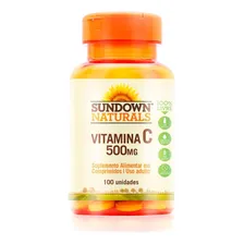 Vitamina C 500mg 100 Comprimidos Sundown Foto mini 1