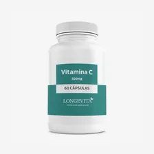 Vitamina C 500mg (fortalece A Imunidade) 60 Capsulas Sabor Neutro Foto mini 1