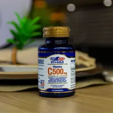 Vitamina C 500mg Vitgold 100 Comp Sabor Sem Sabor Foto mini 3