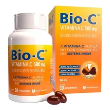 Vitamina C Bio-c 500mg 30 Cápsulas Moles Foto  mini 1