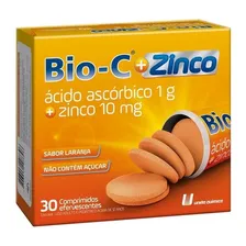 Vitamina C Bio-c + Zinco 30 Comprimidos Efervescentes Foto mini 2