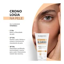 Vitamina C Clarifer Gel - Vitamina C Gel Clareador 100ml Gel Vitamina C Barbours Beauty LTDA 100g Todo tipo de pele Foto mini  3
