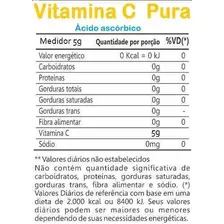 Vitamina C Em P贸 脕cido Asc贸rbico 500g 100% Pura - Com Nf Foto mini 2