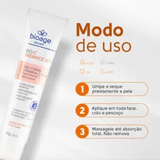 Vitamina C Radiance 20% Creme Clareador Facial Bioage 30g Tipo de pele Todos Foto mini 3