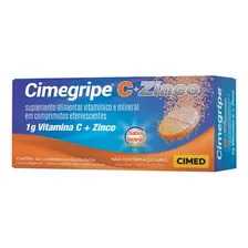 Vitamina C + Zinco Comprimidos Efervescentes Cimegripe C Foto mini 1