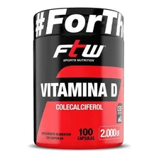 Vitamina D 2000Ui 100 Cáps - FTW Foto  mini 1